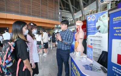 Participation in the exhibition at “Human Interaction for Systematic Innovation” held at Mahidol Sitthakarn, Mahidol University, Salaya Campus