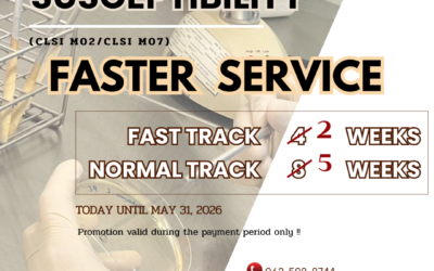 ประชาสัมพันธ์ Promotion พิเศษถึง 31 พฤษภาคม 2569 สำหรับการทดสอบการยับยั้งเชื้อจุลินทรีย์